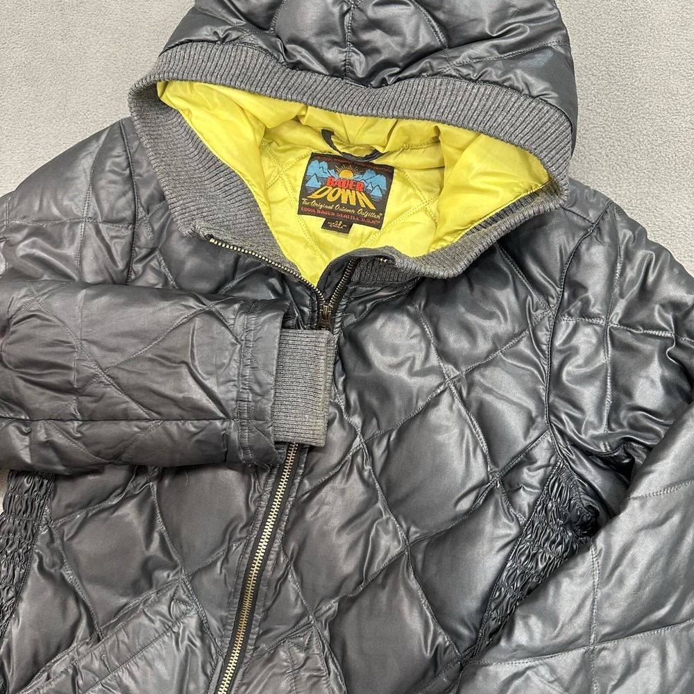 Eddie Bauer 1936 Skyliner Model Womens XS EB550 Goose Down Quilted Puffer Jacket